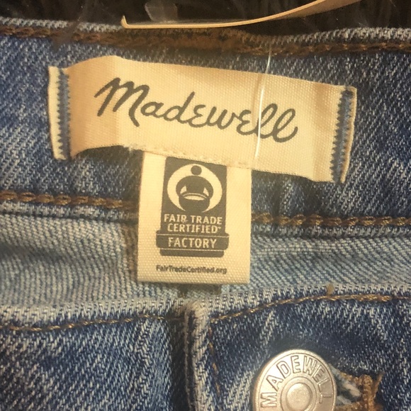 Madewell Women's Straight Leg Blue Jeans - Picture 7 of 11
